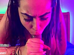 brazilian babe gaggin on monster bbc deepthroat fail lol