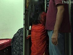 maid cleaning closet when owner sneaks up 😈 big tits indian milf fucked rough in kitchen 🔥