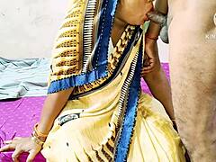 Indian Mommy Sucks Monster Cock Like a Horny Slut!