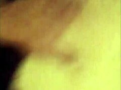 Cheating chubby BBW wife pounds her plump tits in homemade fuck!