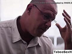 old stepdad rams young stepdaughter's tight hole