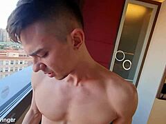 POV Big Ass Milf Monster Cock Fuck by Window