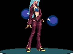 pixelated erotic game scenes with detailed action