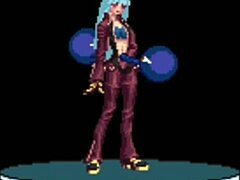 pixelated erotic game scenes with detailed action