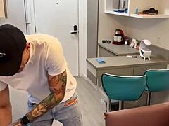 Big Ass Neighbor Loses Key Gets Monster Cock Pussy Fucked Home