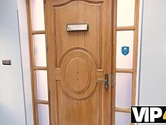 mature slut shaves hairy pussy for vip bathroom cock ride