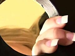 blonde vicky vixen slurps bbc through gloryhole!