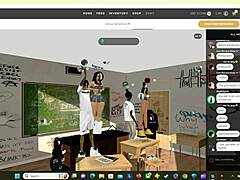 Who's next for ebony latina hoe pounding on IMVU?