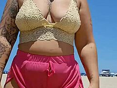 found a beach lover now i flash almost nude just to harden him up