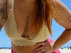 found a beach lover now i flash almost nude just to harden him up