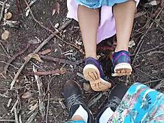 sexo na praça... só uma corona de moto mas ela é gostosa pra caralho