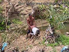 Forest fuck hides our wild bbw ass worship frenzy