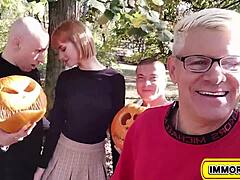 Pumpkin Cum Slave Dolly's Vengeful Gangbang Revenge