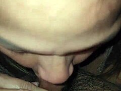 My Stepmom Wakes Me with a Juicy Blowjob and I Cumshot All over Her Sexy Natural Big Tits Mouth!