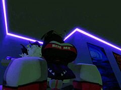 demon shark girl roblox quickie furry fun