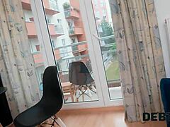 Debt4k Pays Cute Czech Brunette with Close-Up Pov Cumshot