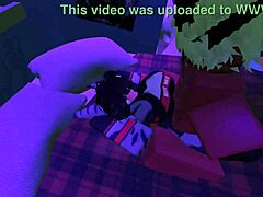 demon shark girl roblox quickie furry fun