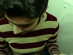 Watch her take that old school pov facial cumshot up close