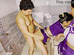 i walked into this crazy bff threesome surprise with petite milfs