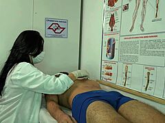 nurse gets so horny seeing patient's throbbing erection in hospital bed 😍🍆💦 she can't resist that monster cock bareback pounding her juicy tight pussy rough 🔥😈