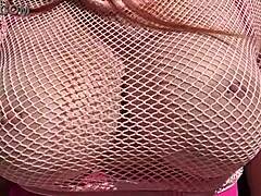 Artemisia's Big Tits Bounce! Horny Italian Milf Outdoor