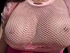 Artemisia's Big Tits Bounce! Horny Italian Milf Outdoor