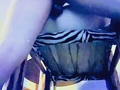 texas wife in high chair gets her shaved pussy hardcore fucked close up