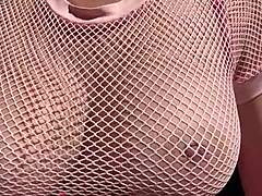 Artemisia's Big Tits Bounce! Horny Italian Milf Outdoor