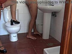 i crave my stepson's hot piss splashing while he watches me horny stepmom