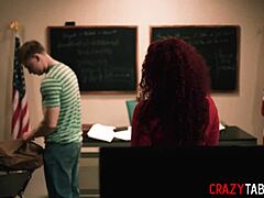 Rough anal and double penetration wreck my big tits teacher body!