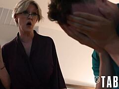 Awkward Nina And Jamie's Taboo Mommy Milf Attraction Builds Tension Slowly In Their Uncomfortable Pov Encounter