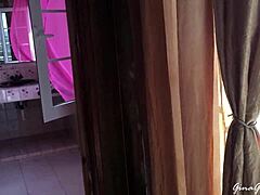 Blonde Spanish Teen Ripped Clothes Ibiza Fuck Fest