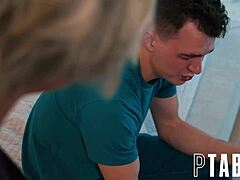 Awkward Nina And Jamie's Taboo Mommy Milf Attraction Builds Tension Slowly In Their Uncomfortable Pov Encounter