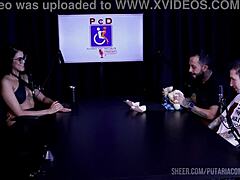 bia hot spills naughty secrets in lingerie casting full of humiliation