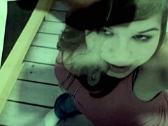 Sultry Black Cock Facial Tribute Drowns Argentinian Avril97