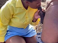 wanna see ebony ass pounded by huge bbc outdoors?