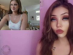 little stepsis cheats on boyfriend, learning dirty sex tricks from stepbro