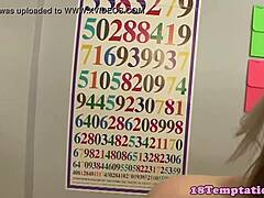 Real 18+ Teen Babe Tugs Dick POV Hard!