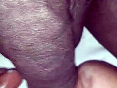 Man Jerks Huge Monster Black Cock Close Up