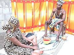 ebony girl next door dreams of sucking johnny sins cock in garage interview