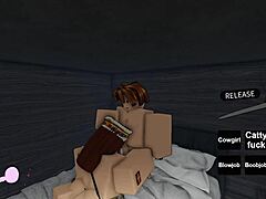 Busty English Queen Fucks Roblox Noob Big Tits Blowjob Cumshot