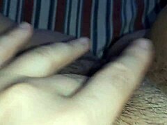 Innocent Hairy Pussy Masturbation Orgasm While Parents Work Pov