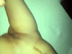 Beautiful Indian Cutie Caresses Her Perky Boobs Seductively