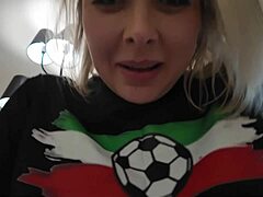 iran's hottest housewife milf seduces with her naughty pussy play