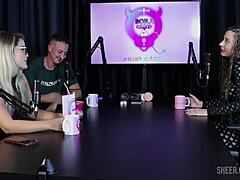 jujube delícia's sheer red bora cast with bruna carlos rocks