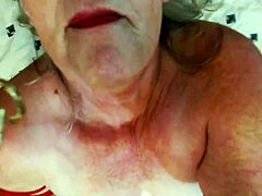 dawn fingers hairy mature pussy strips lingerie teases curvy beaver cum