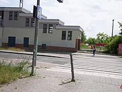 German scout grabs small tits pawg mary haze for quick casting fuck!