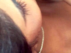 sexy ebony teen sucks hanif pk dick then doggy cum pussy