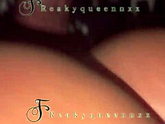 teen's shaved pussy stretches wide around big cock wet closeup