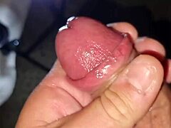 stepmom jerks intense on terrace publicly pissing while masturbating huge italian cock autoerotism wild